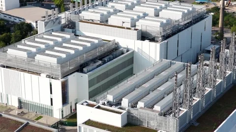 Data center, AI infrastructure, Artificial intelligience infrastructure, cloud Stock Footage 315651242