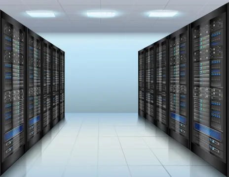 Data center background 스톡 일러스트