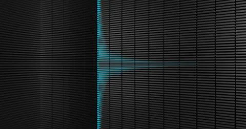 Data center background information, big data, grey black tiles of the cell Illustrazione stock