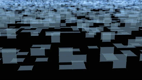 Data center base Cloud computing datacenter server dots connect vr and ar Stock Footage 155611682