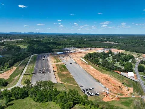 Data Center being built in Conover NC Foto stock