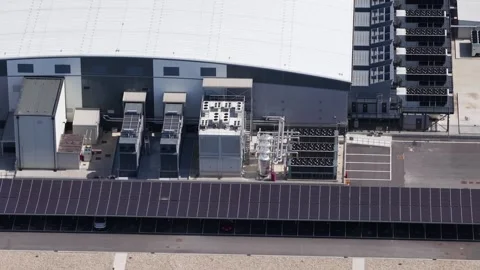 Data center, Big data, AI, artificial intellegience infrastructure in Milan Stockbeeldmateriaal 318675508