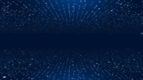 Data center binary code running, big data for business, dark blue digital c.. 스톡 사진