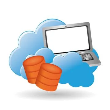 Data center. cloud computing. technology concept 스톡 일러스트