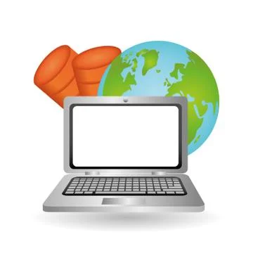 Data center. cloud computing. technology concept Stock Illustration