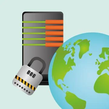 Data center. cloud computing. technology concept 스톡 일러스트