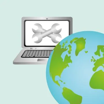 Data center. cloud computing. technology concept Stockillustratie