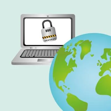 Data center. cloud computing. technology concept Stock Illustration