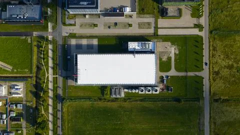 Data center, cloud services, intenret infrastructure, IT, Big data, server Stock Photos