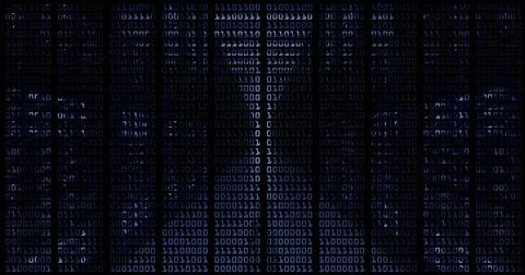 Data Center Computer Racks In Network Security Server Room Cryptocurrency Mining Stock Illustration