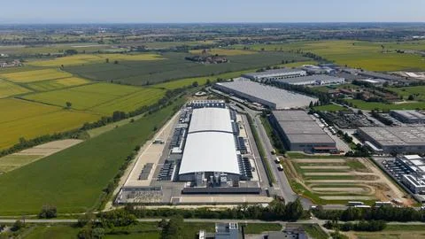 Data center, computing center, Big tech, IT and internet technology Stockfoto's