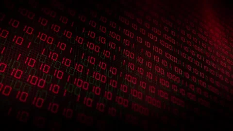 Data Center Computing Motion Graphics Concept - Infected Malware - ALT Stock Footage 348185510
