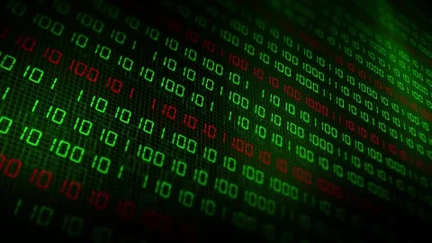 Data Center Computing Motion Graphics Concept with Virus - ALT Stock Footage 348185538
