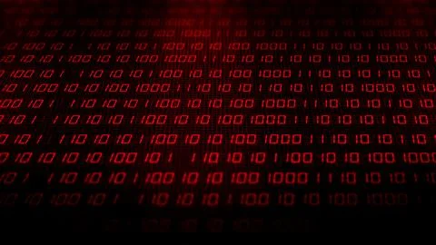 Data Center Computing Motion Graphics Concept - Infected Malware0 Stock Illustration