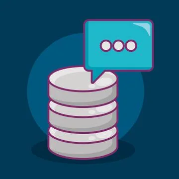 Data center design Stock Illustration