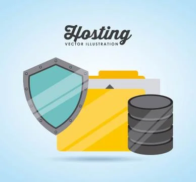 Data center design Stock Illustration