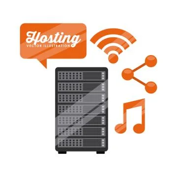 Data center design イラスト素材