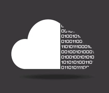 Data center design, vector illustration eps10 graphic Illustration