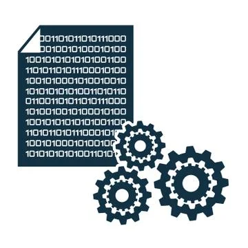 Data center design, vector illustration eps10 graphic 스톡 일러스트