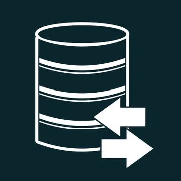 Data center design, vector illustration eps10 graphic 스톡 일러스트
