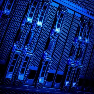 Data center detail 스톡 사진