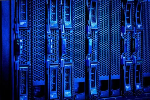 Data center detail Stock Photos