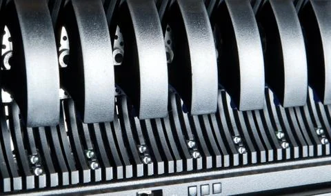 Data center detail Stock Photos