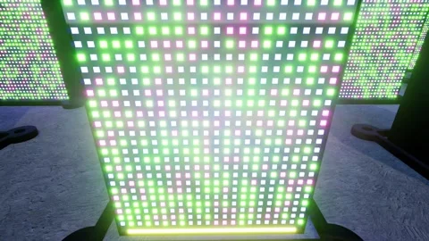 Data center education learn AI big servers room Stock Footage 296148245