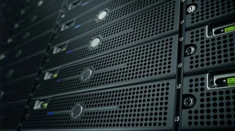 Data center Stock Footage 10715287