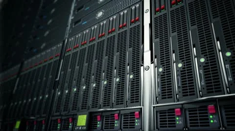 Data center Stock Footage 10715303