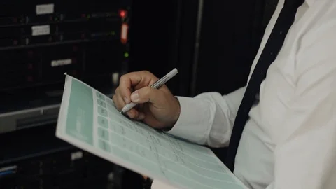 Data Center Stock Footage 96248814