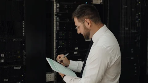 Data Center Stock Footage 96248862
