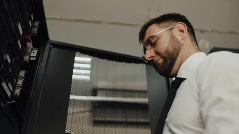 Data Center Stock Footage 96248914