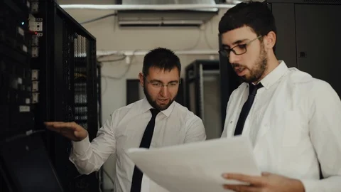 Data Center Stock Footage 96248949