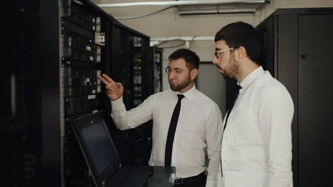 Data Center Stock Footage 96248959
