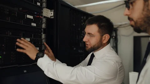 Data Center Stock Footage 96248978