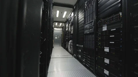 Data center 動画素材 116244503