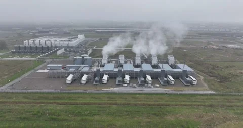 Data center, Fredericia, cloud, AI, search engine, IT, infrastructure, Stock Footage 307753770