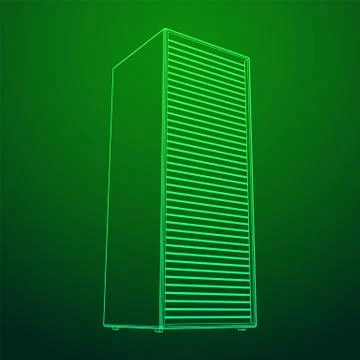 Data center. Hardware equipment telecommunication server. イラスト素材