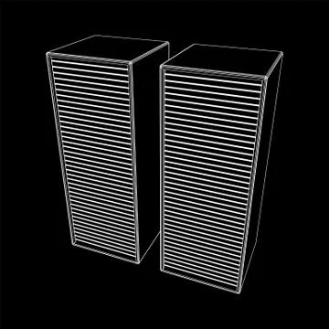 Data center. Hardware equipment telecommunication server. 스톡 일러스트
