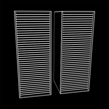 Data center. Hardware equipment telecommunication server. Illustrazione stock