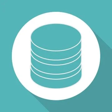 Data center icon design, vector illustration 스톡 일러스트