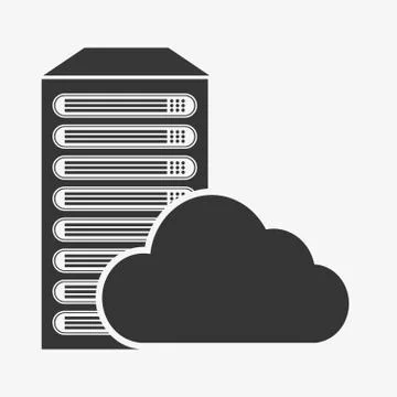 Data center Stock Illustration