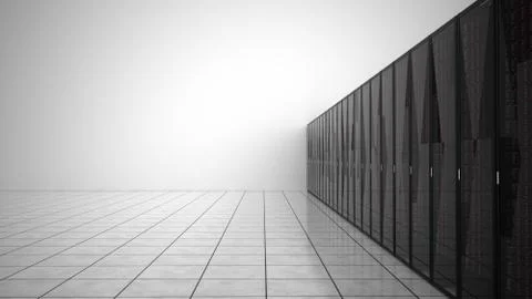 Data Center Illustrazione stock