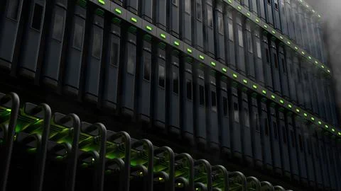 Data center Stock Illustration