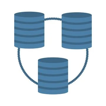 Data center information digital 스톡 일러스트