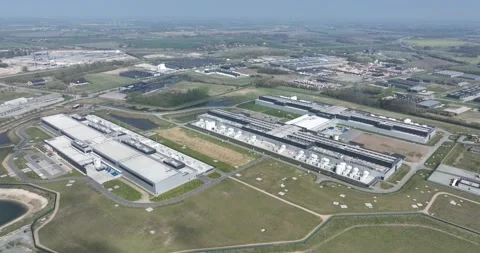 Data center locations and colocation, cloud or connectivity providers in Stock Footage 310660325