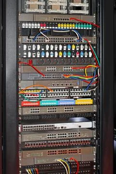 Data center Foto stock