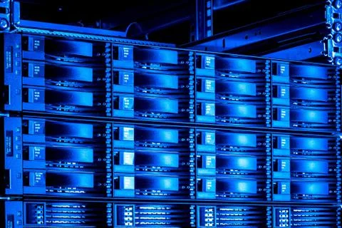 Data center Foto stock