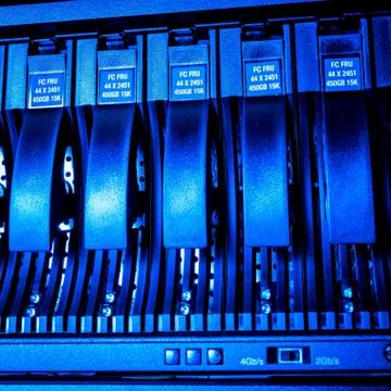 Data center Foto stock